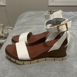 MIA white sandals